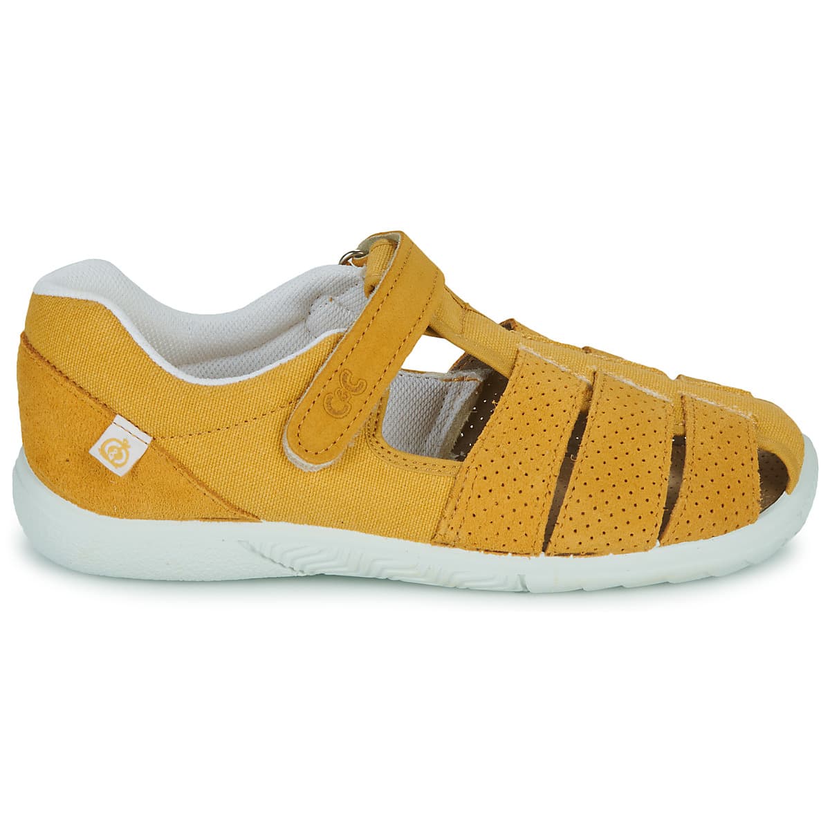 Girls' Sandals Citrouille et Compagnie Yellow