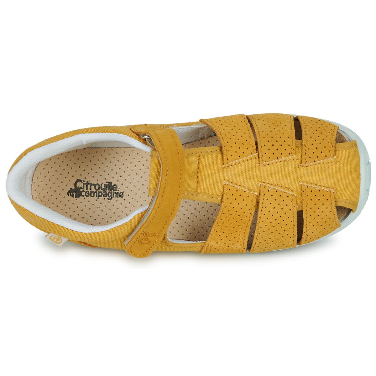 Girls' Sandals Citrouille et Compagnie Yellow