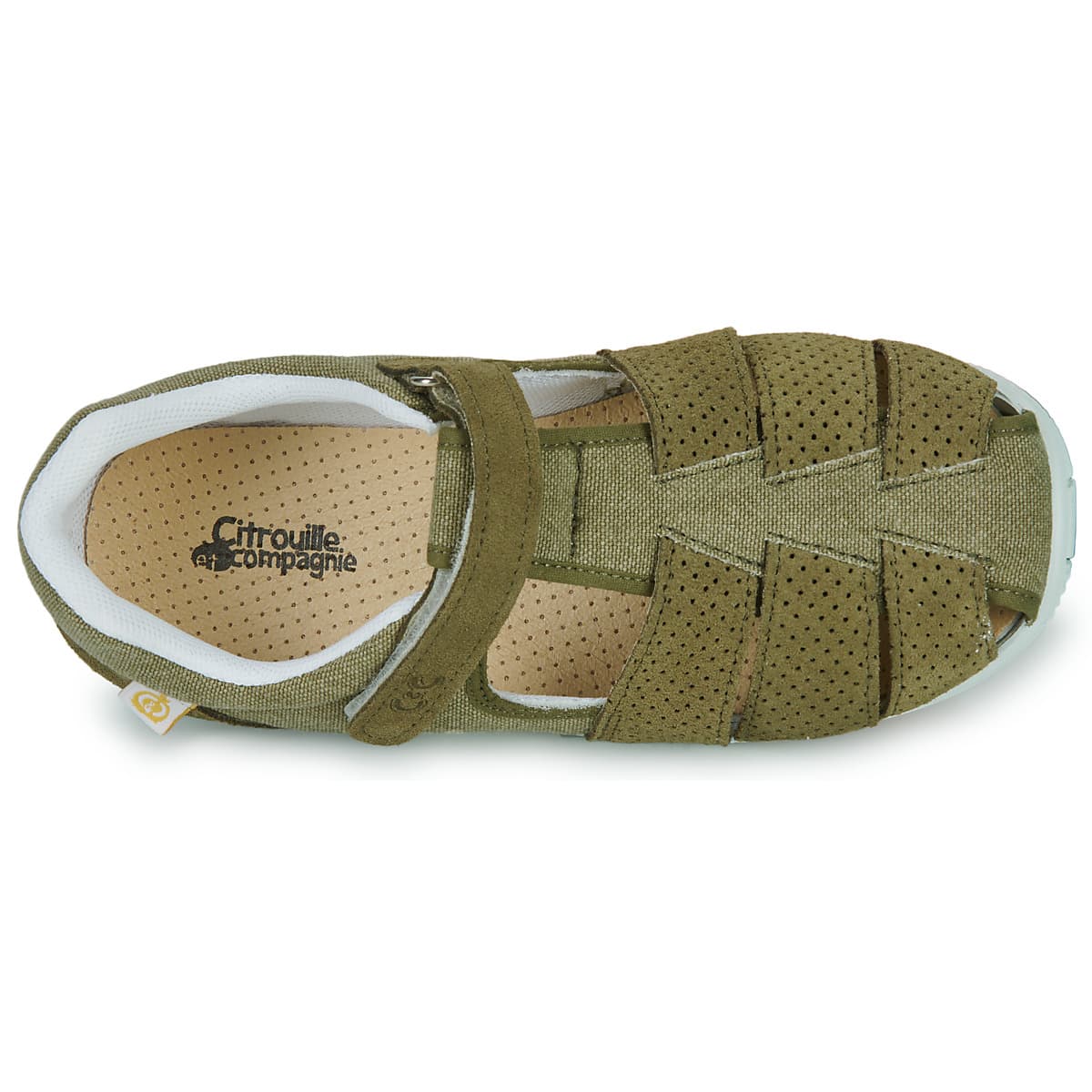 Boys' Sandals Citrouille et Compagnie Khaki