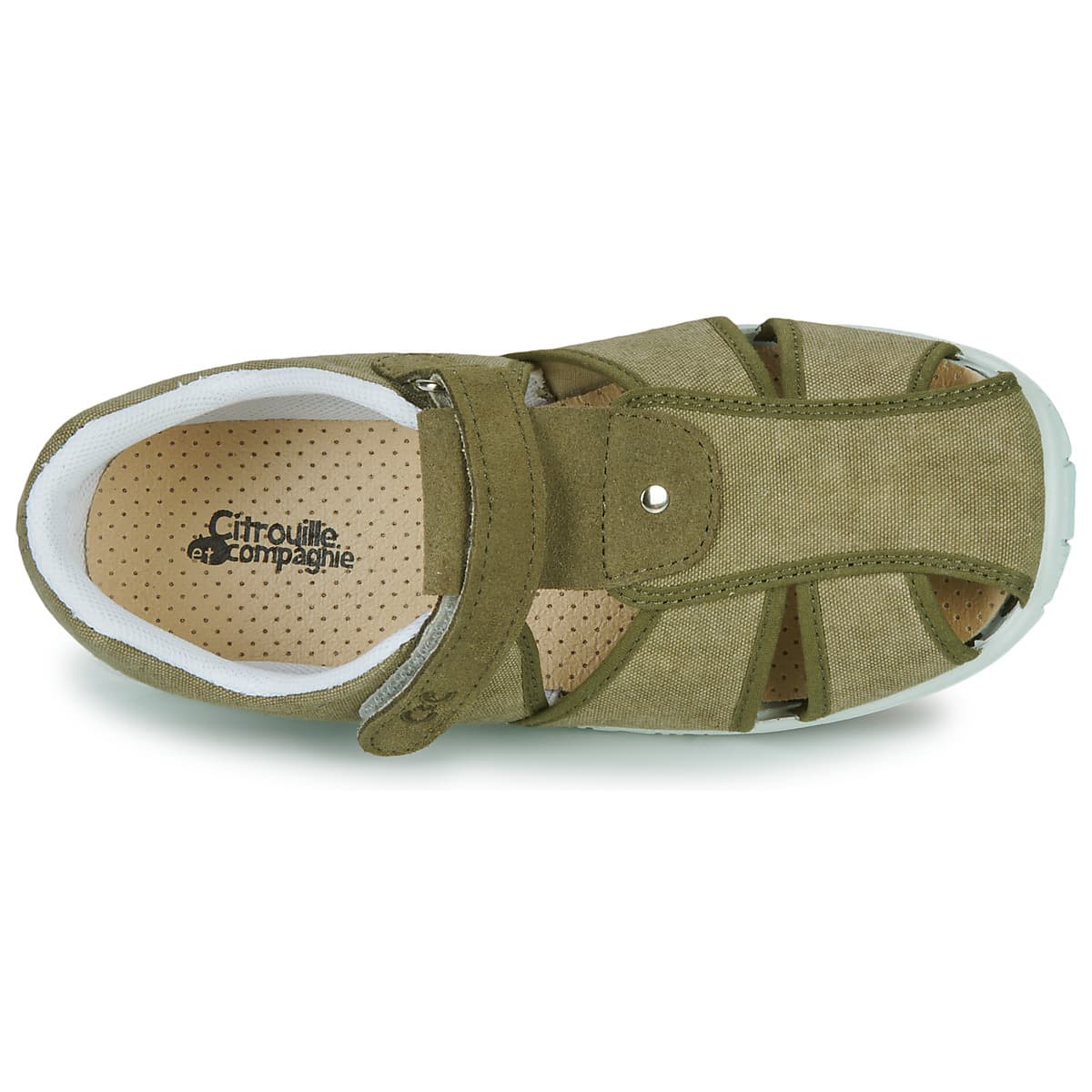 Boys' Sandals Citrouille et Compagnie Khaki