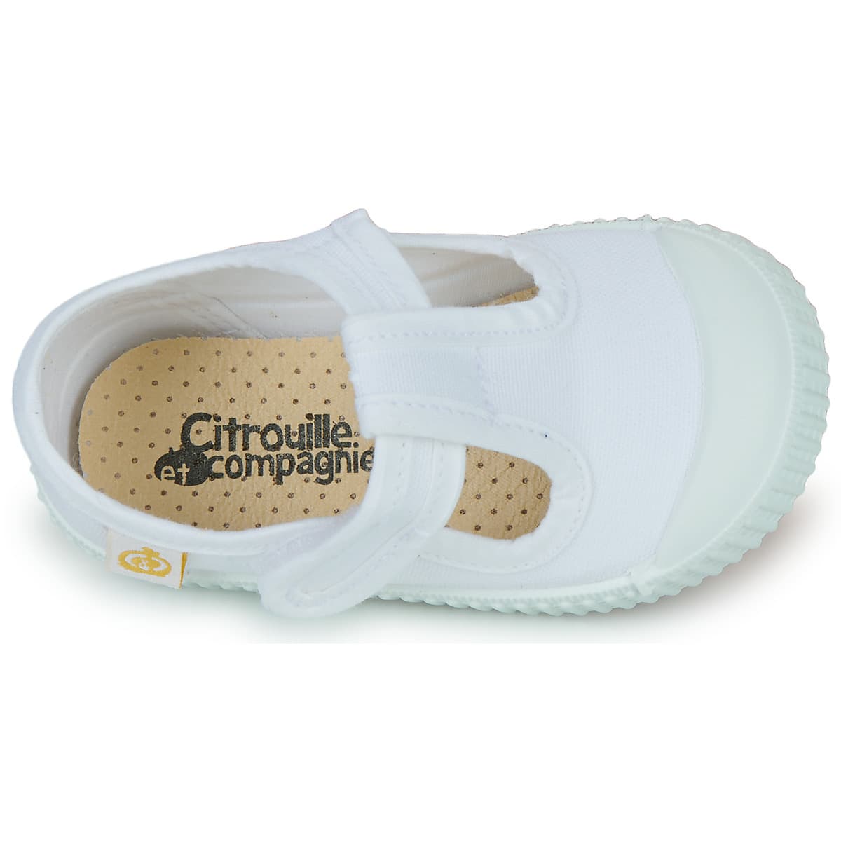 Women's Ballet Flats Citrouille et Compagnie White