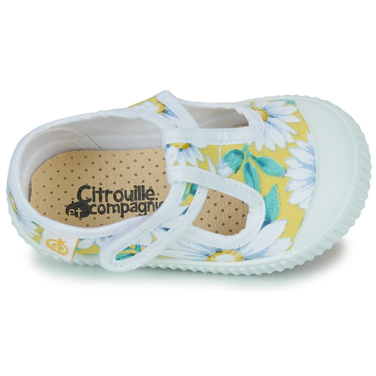 Women's Ballet Flats Citrouille et Compagnie Yellow