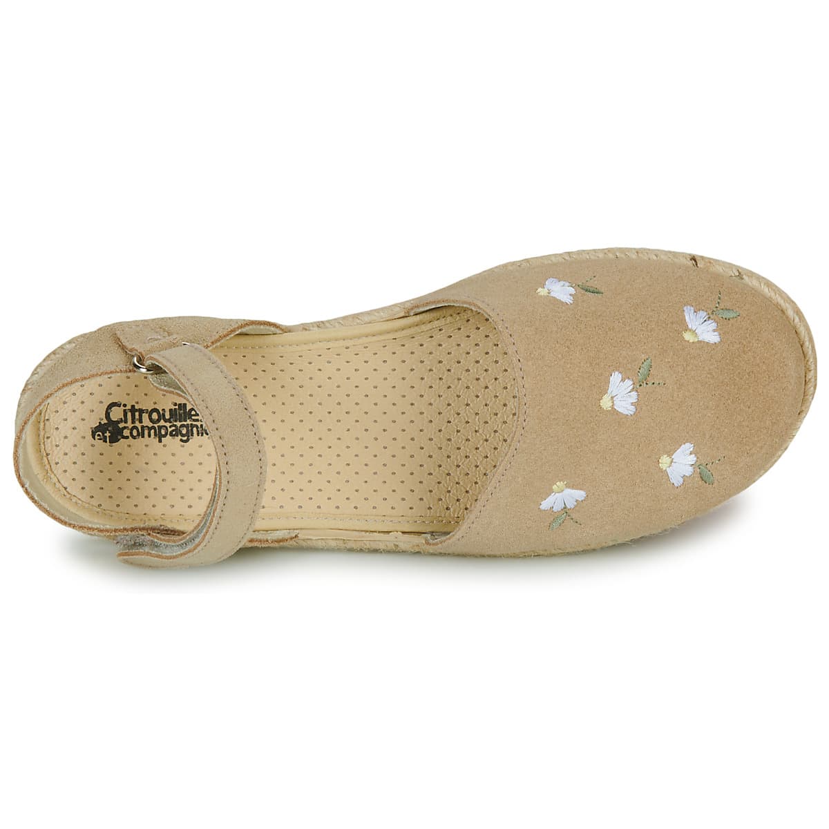 Girls' Sandals Citrouille et Compagnie Beige