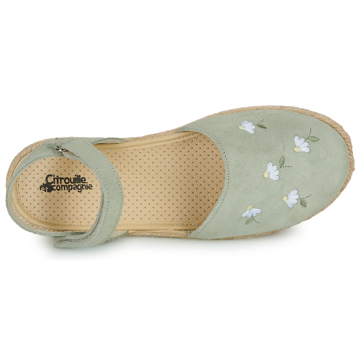 Girls' Sandals Citrouille et Compagnie Green