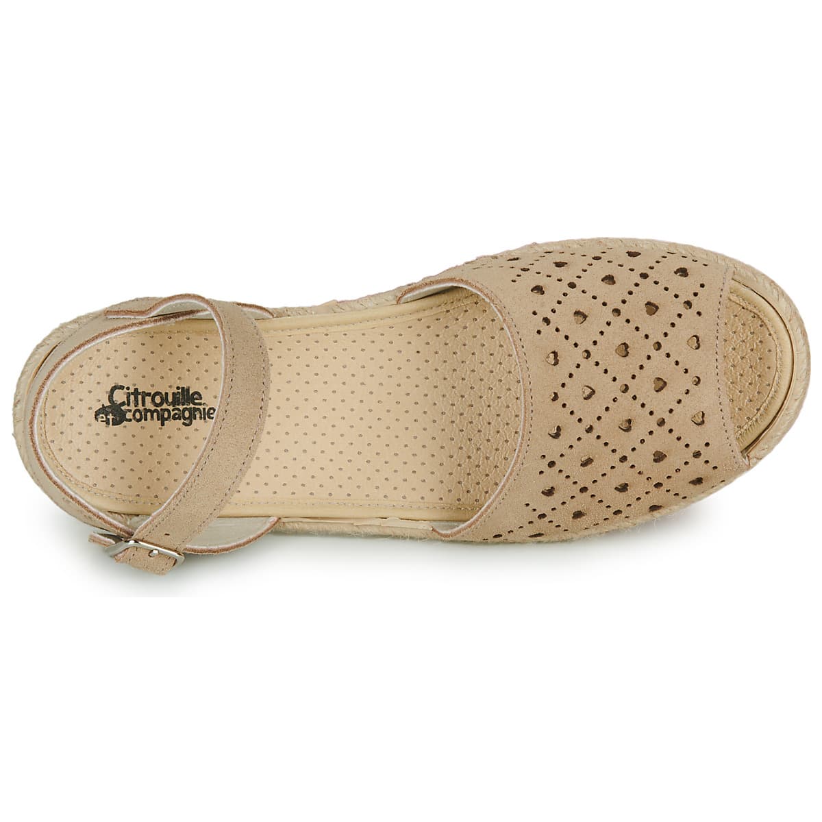 Girls' Sandals Citrouille et Compagnie Brown