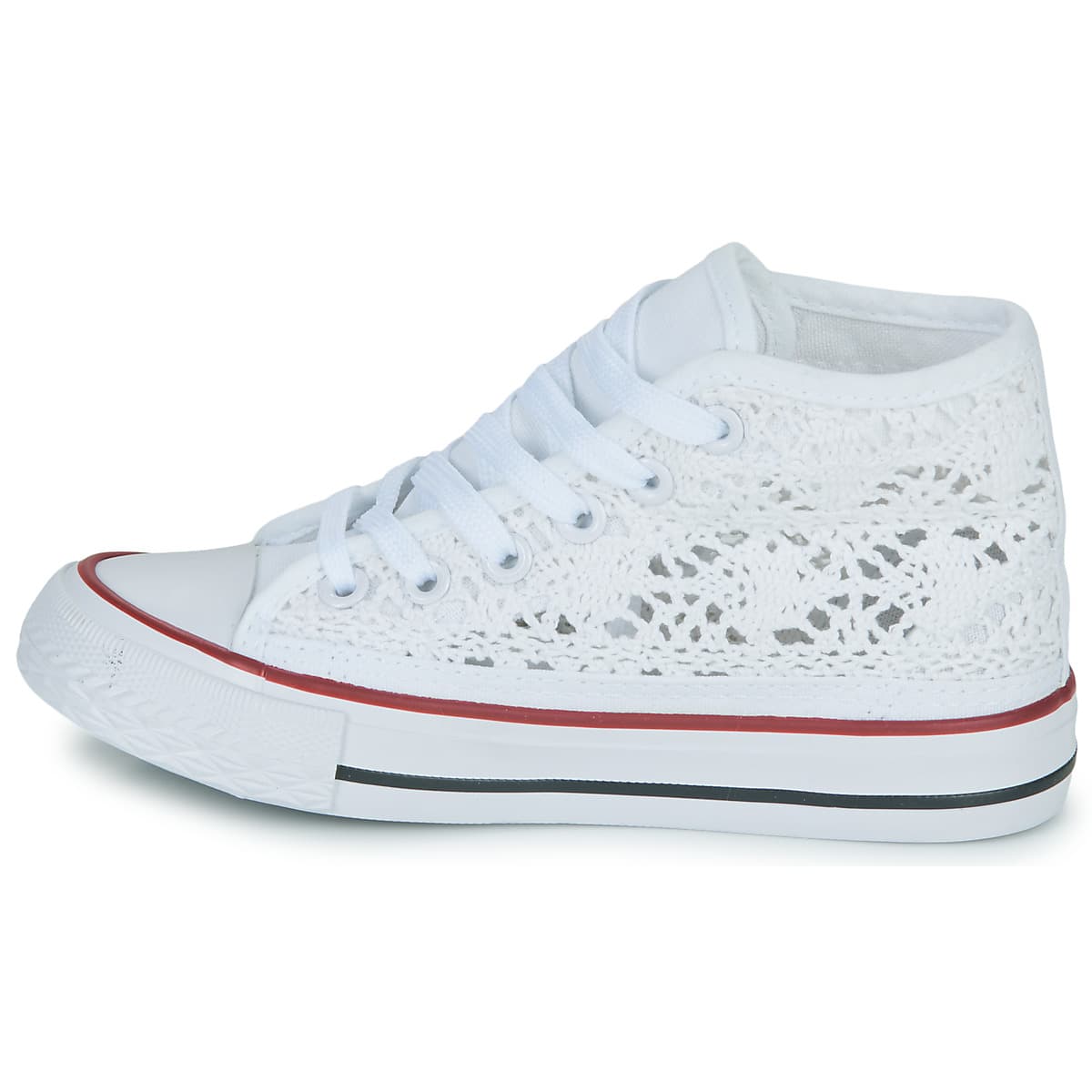 Girls' Sneakers Citrouille et Compagnie White