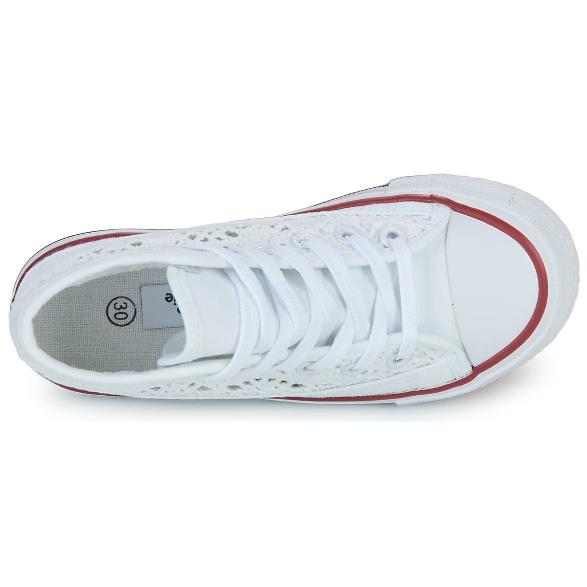 Girls' Sneakers Citrouille et Compagnie White