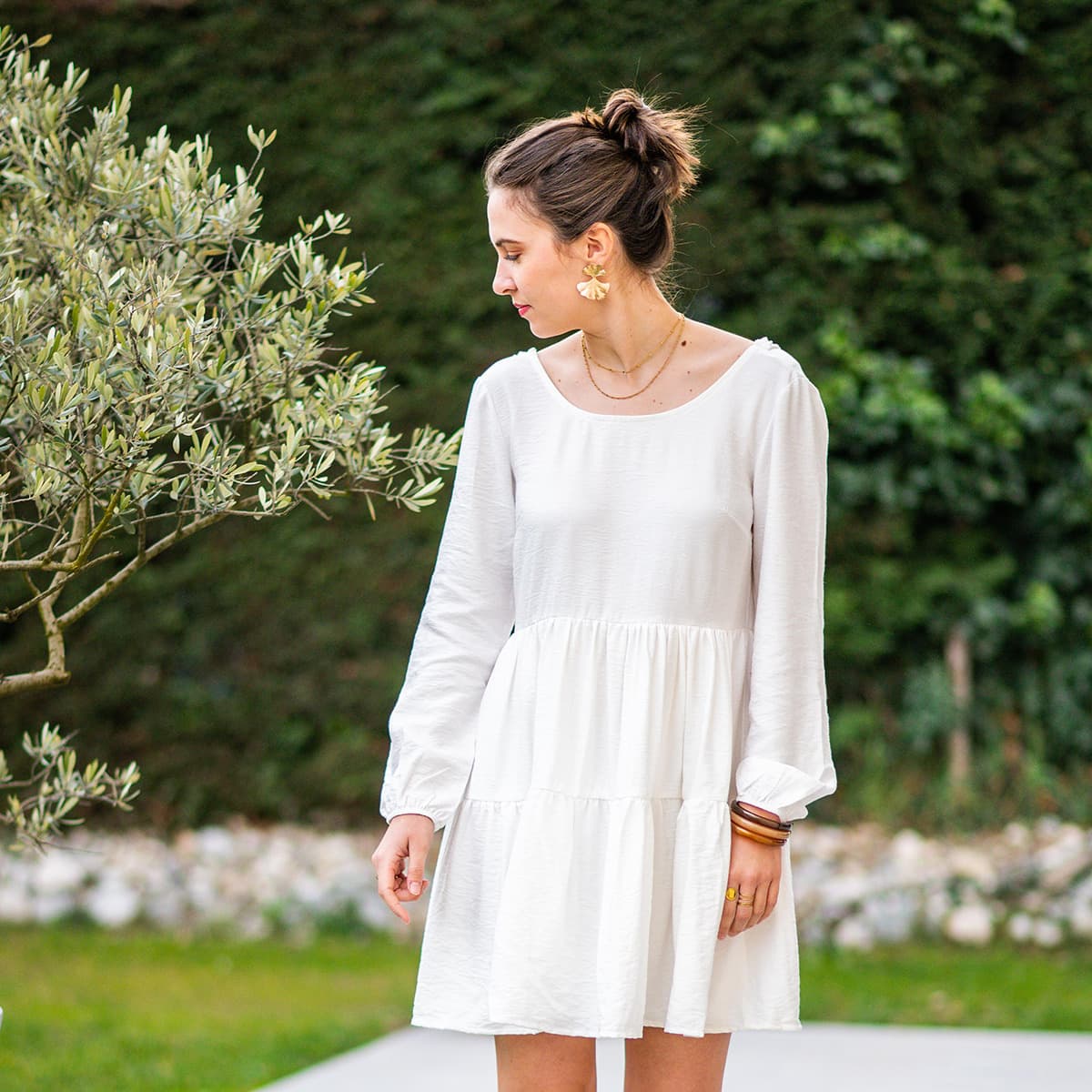 Women's Dresses Céleste White