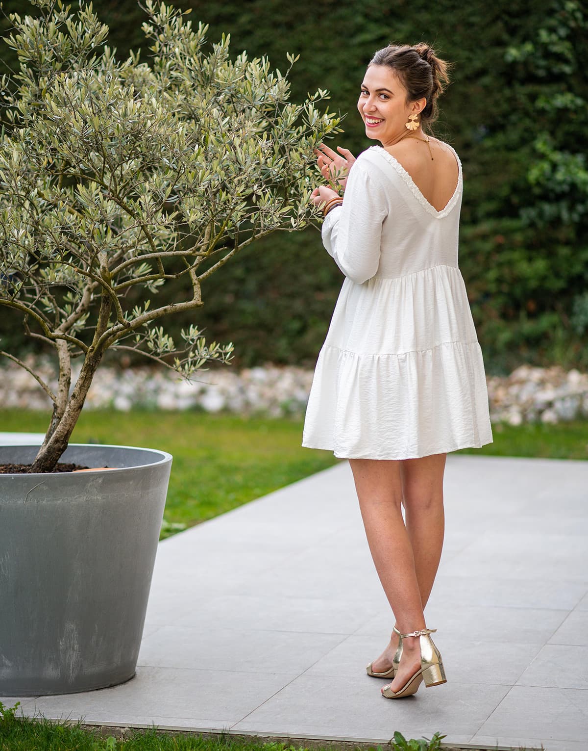 Women's Dresses Céleste White