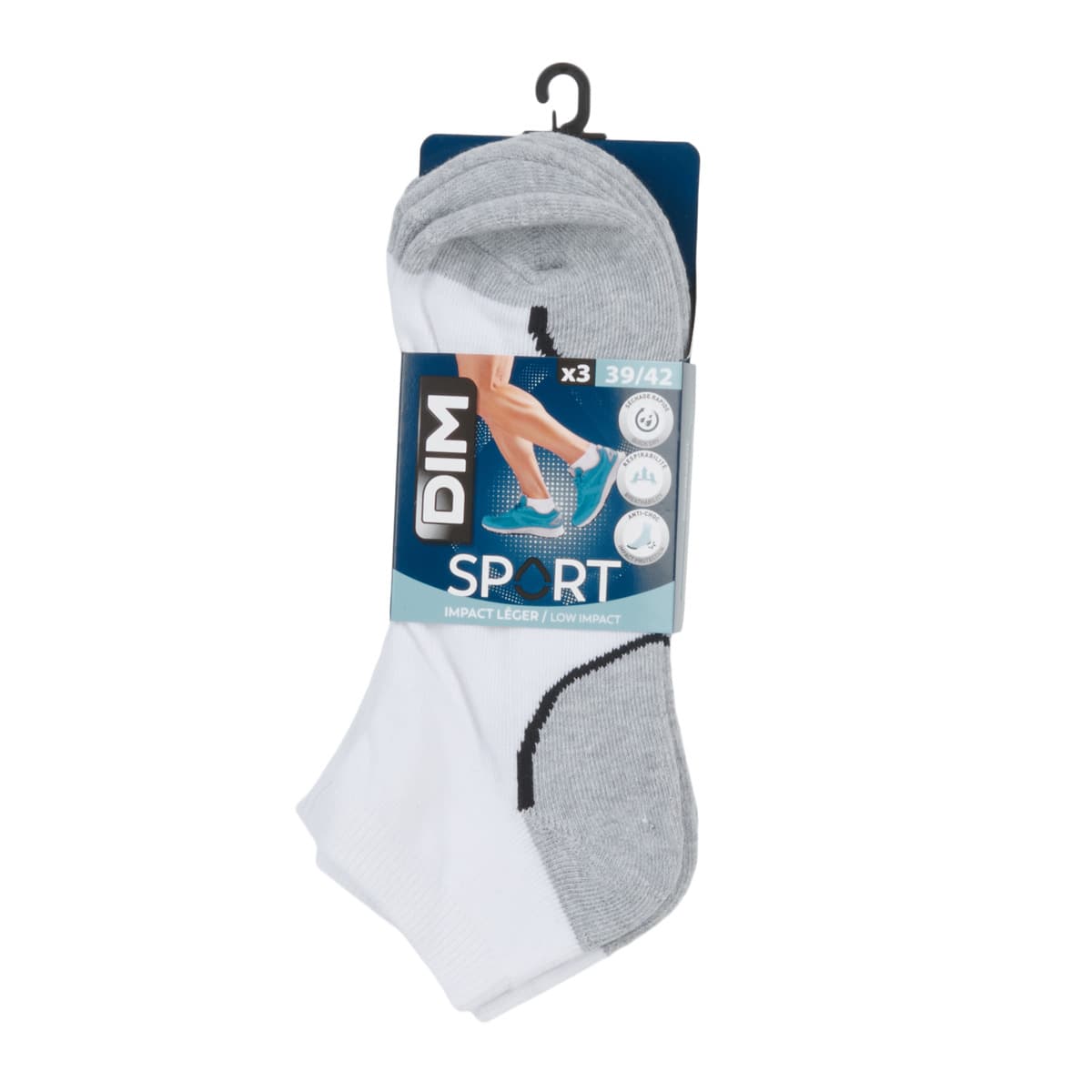 Men's Socks DIM White