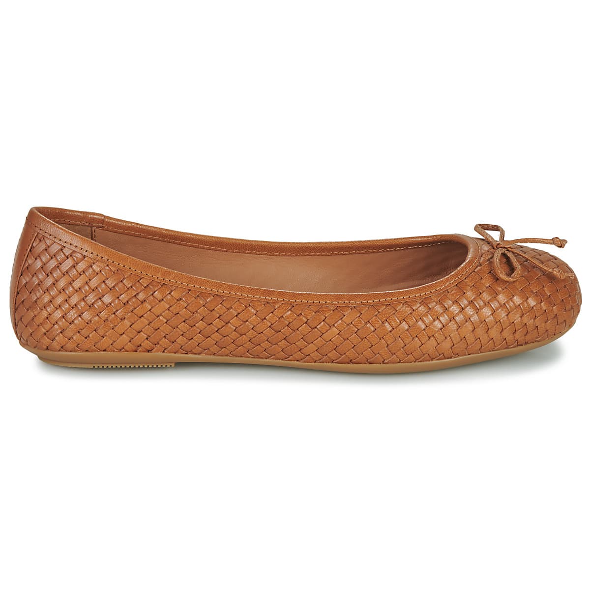 Women's Ballet Flats Geox Brown