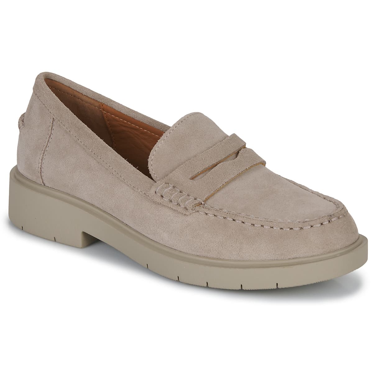Women's Loafers Geox Beige
