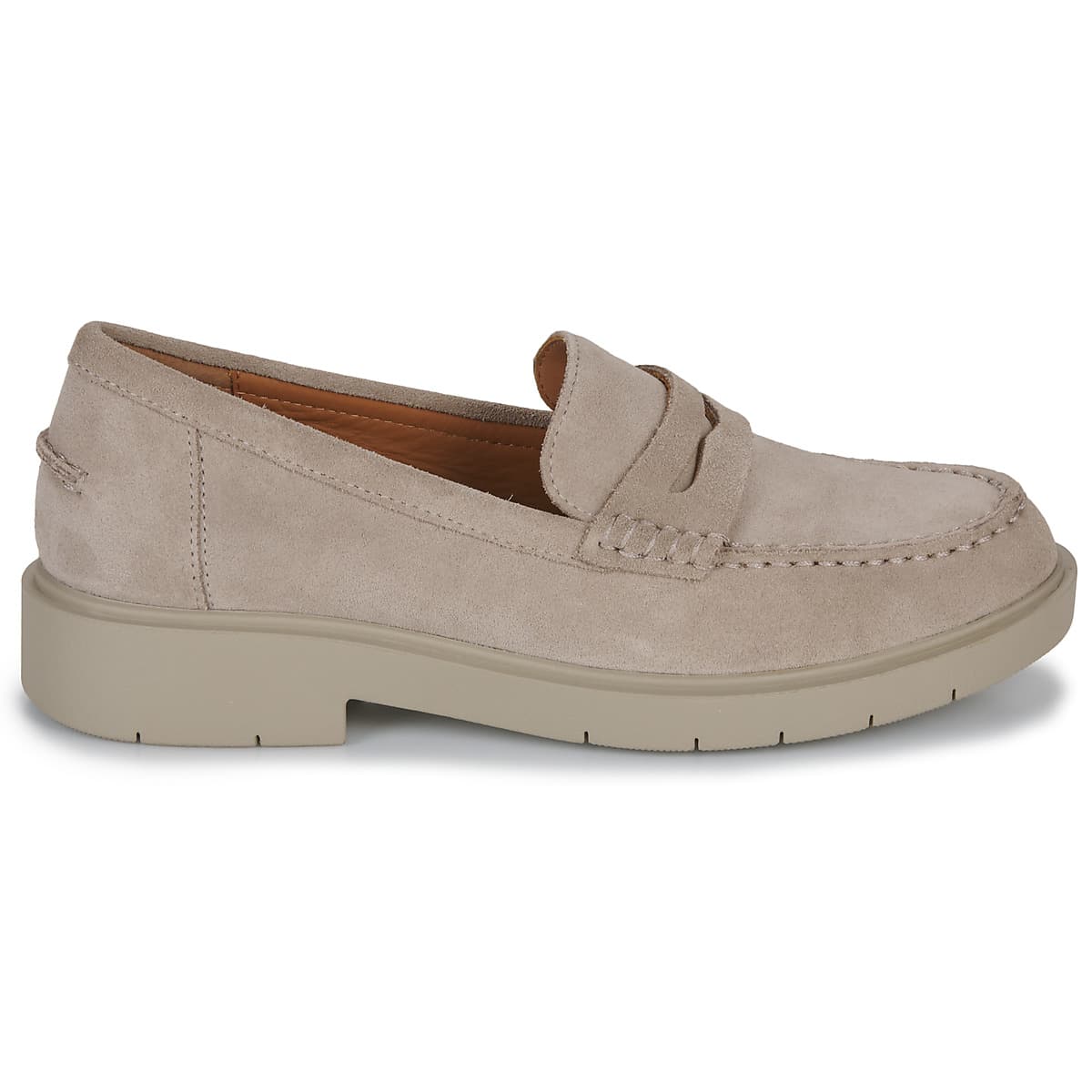 Women's Loafers Geox Beige