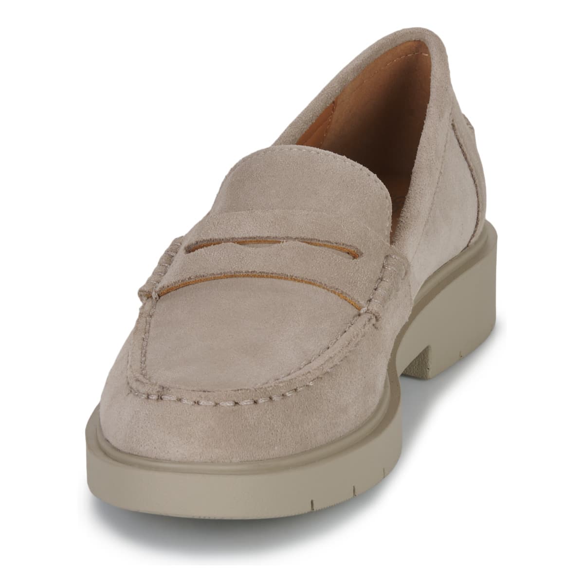 Women's Loafers Geox Beige