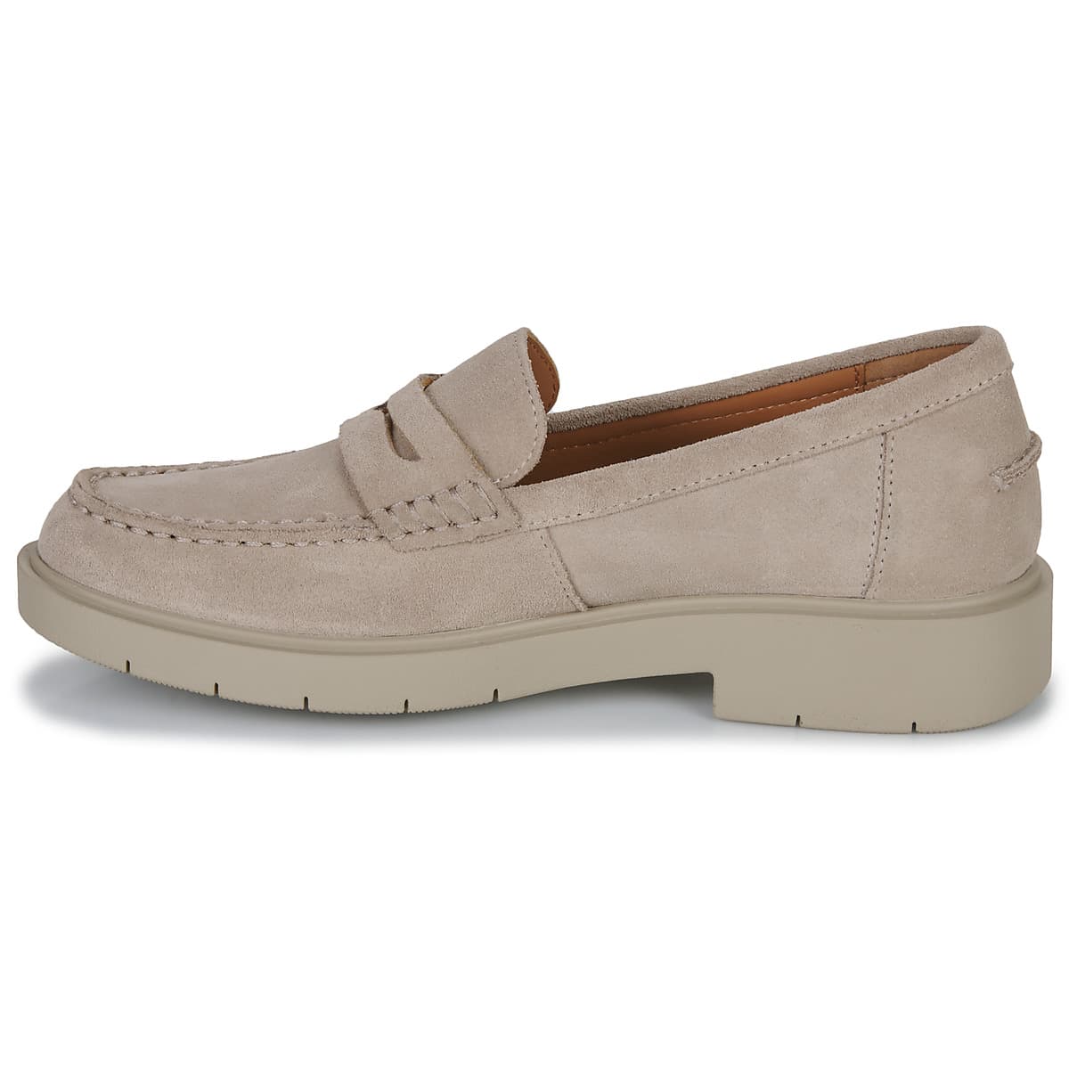 Women's Loafers Geox Beige