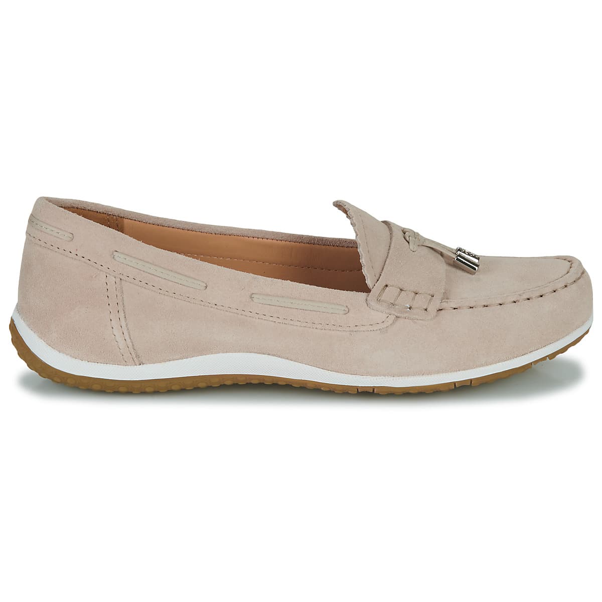 Women's Loafers Geox Beige