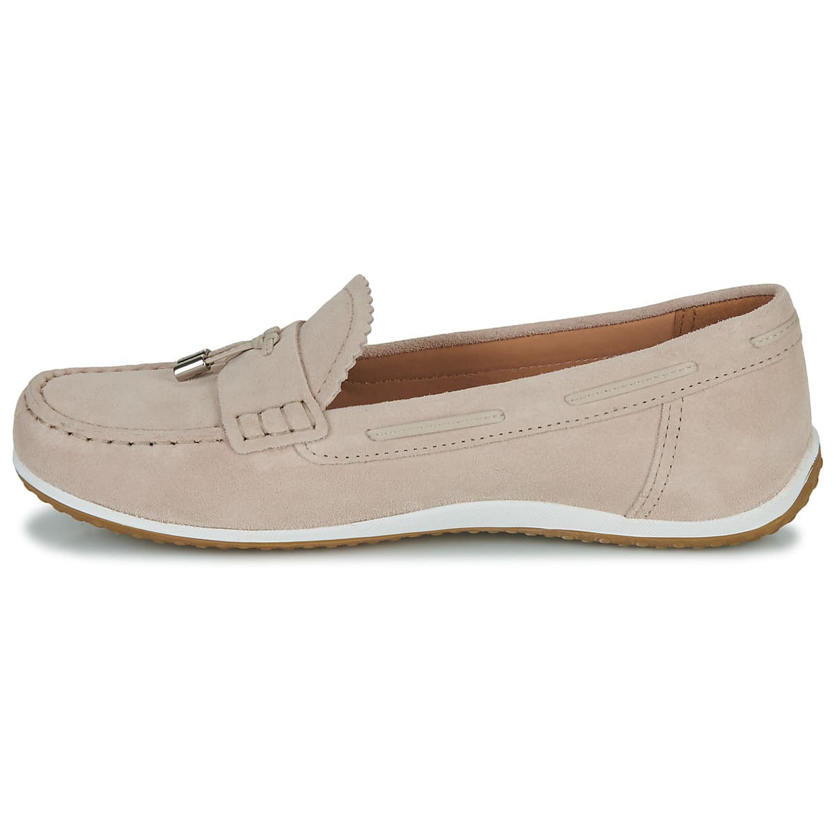 Women's Loafers Geox Beige