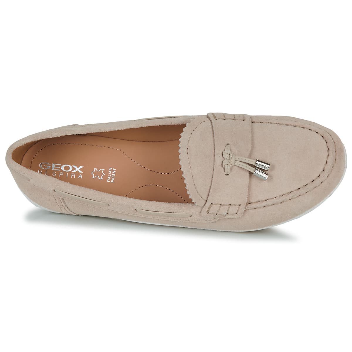 Women's Loafers Geox Beige