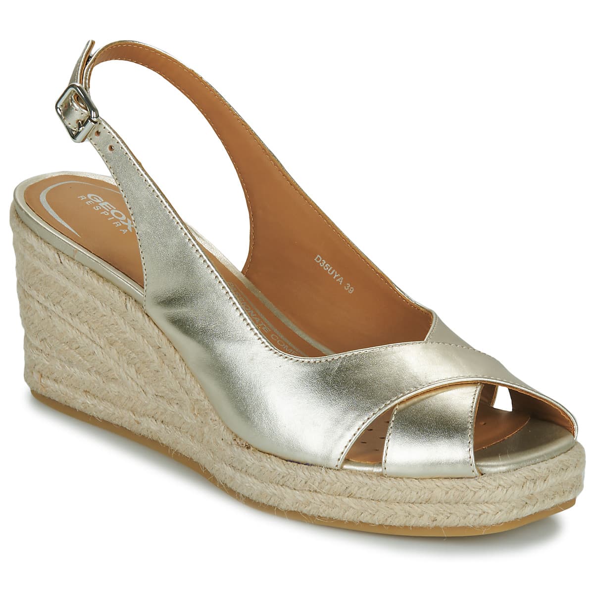 Women's Platforms Geox Gold