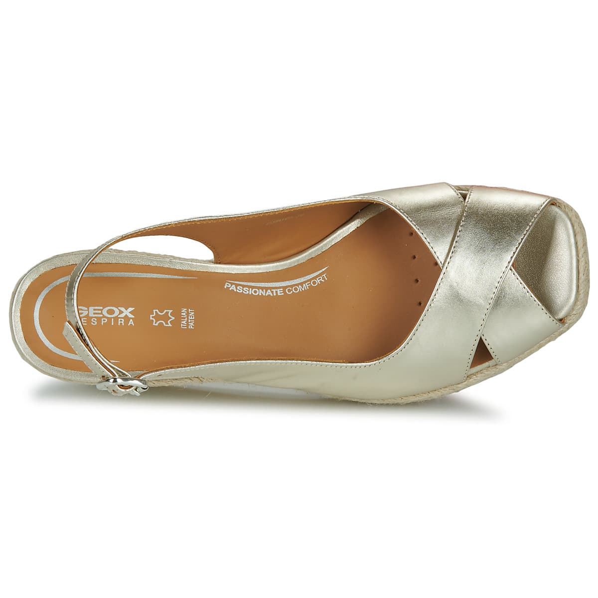 Women's Platforms Geox Gold