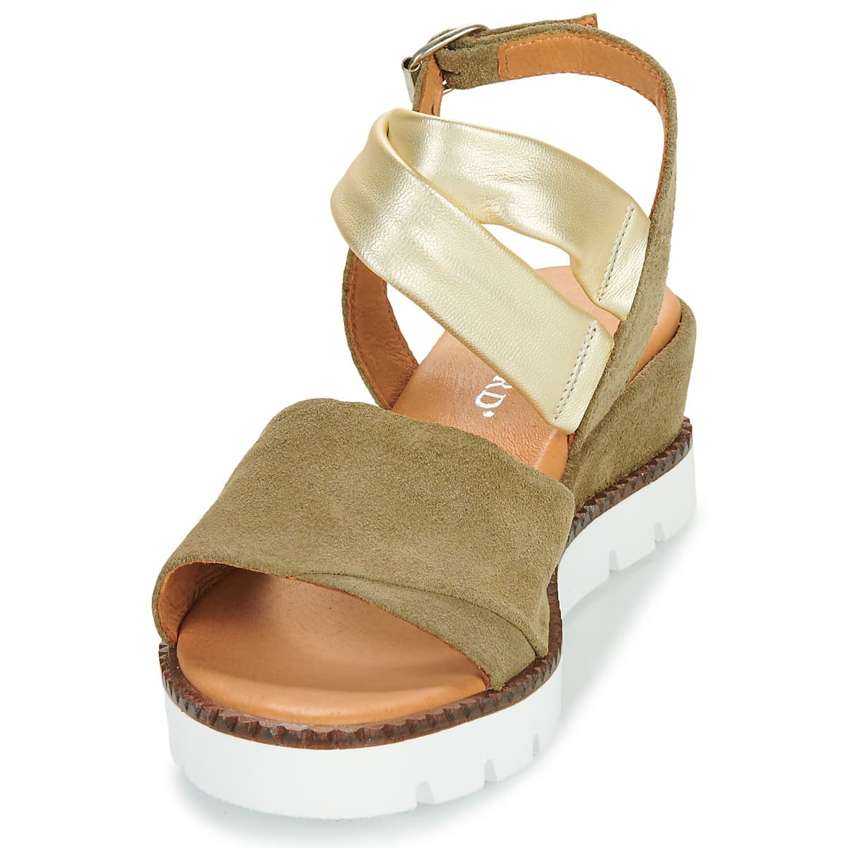 Women's Platforms Regard Khaki
