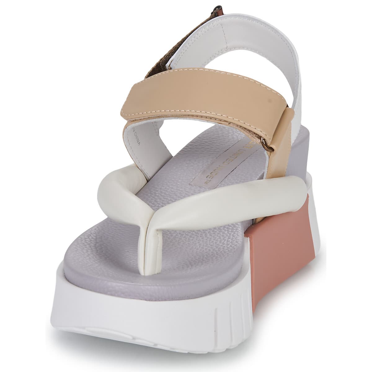 Women's Platforms United nude White