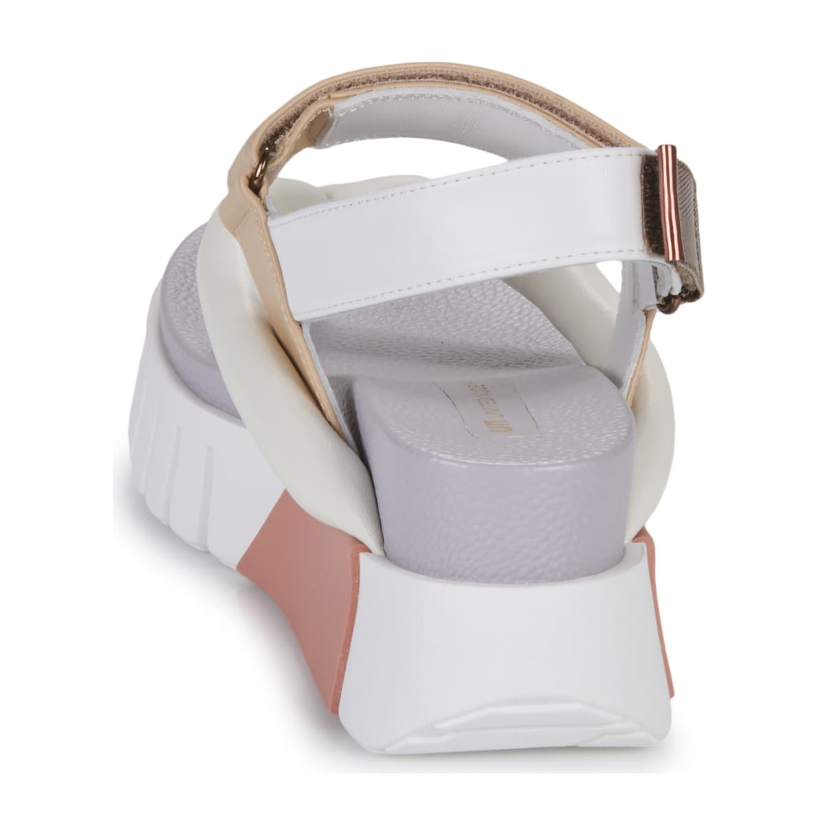 Women's Platforms United nude White