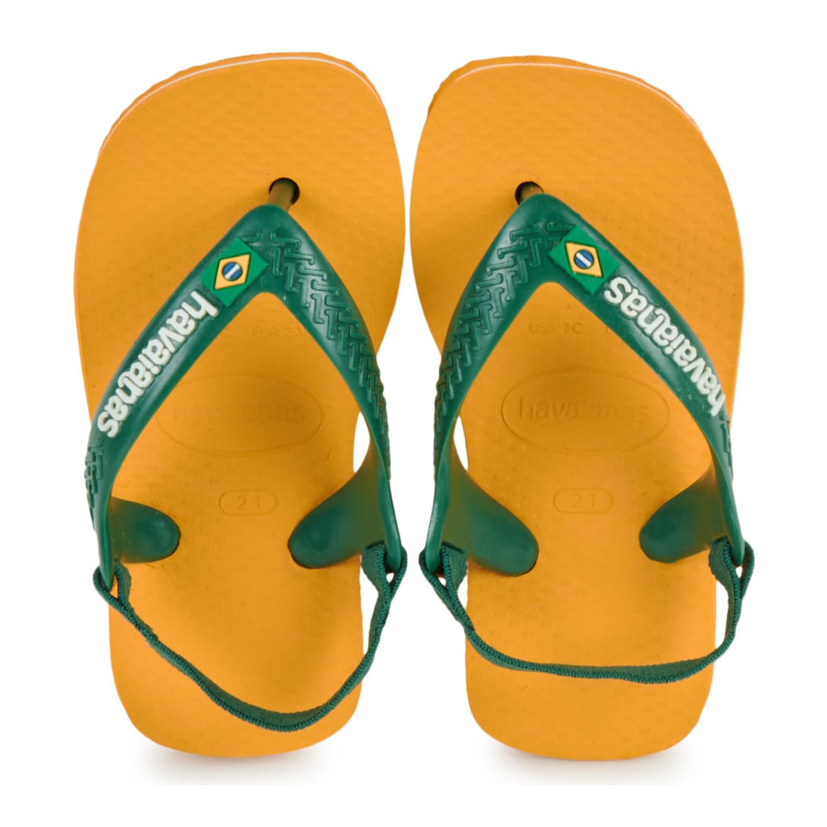 Boys' Flip Flops Havaianas Yellow