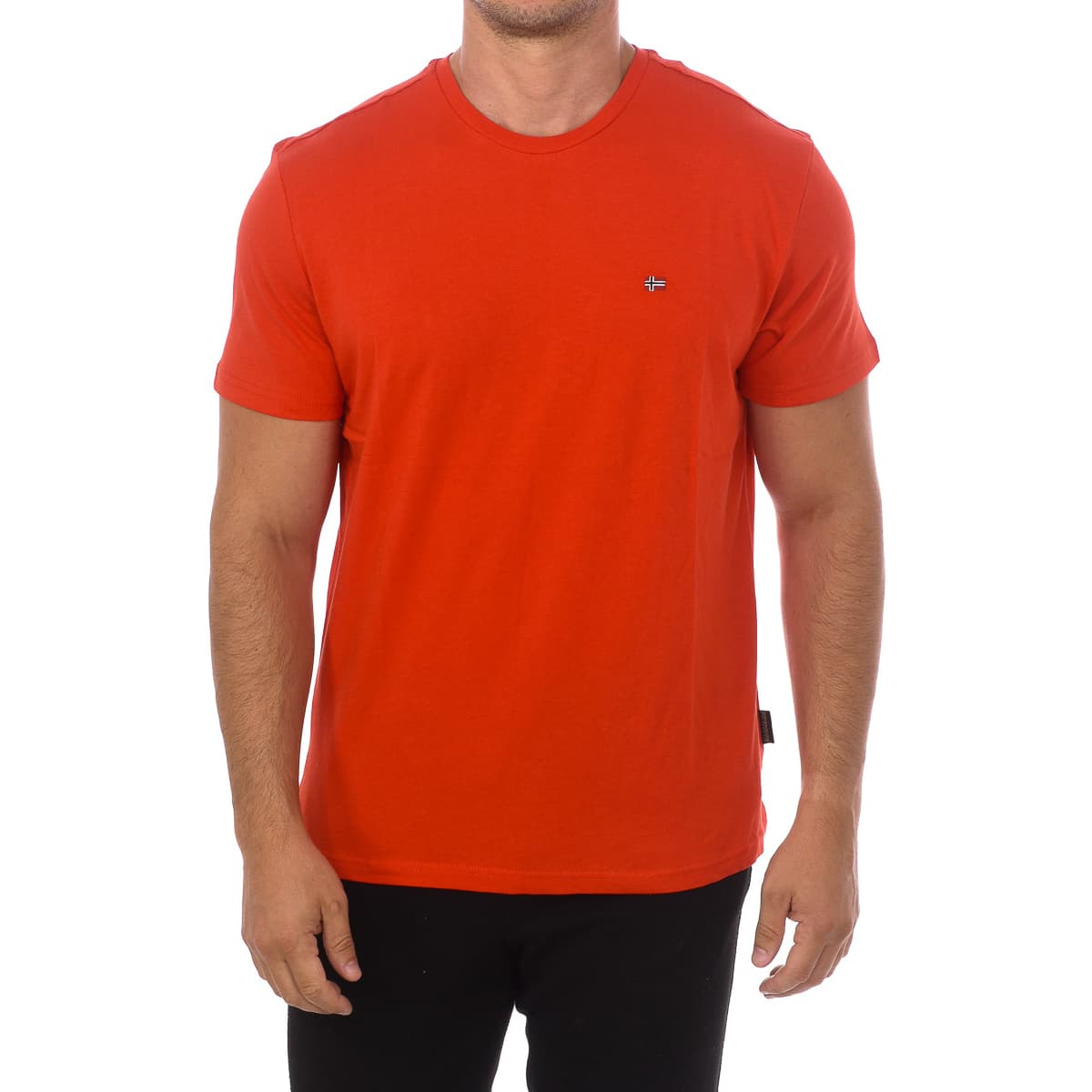 Men's T-Shirts Napapijri Red