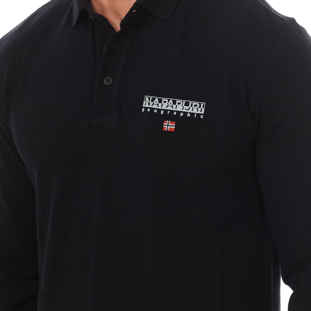 Men's Polo Shirts Napapijri Black
