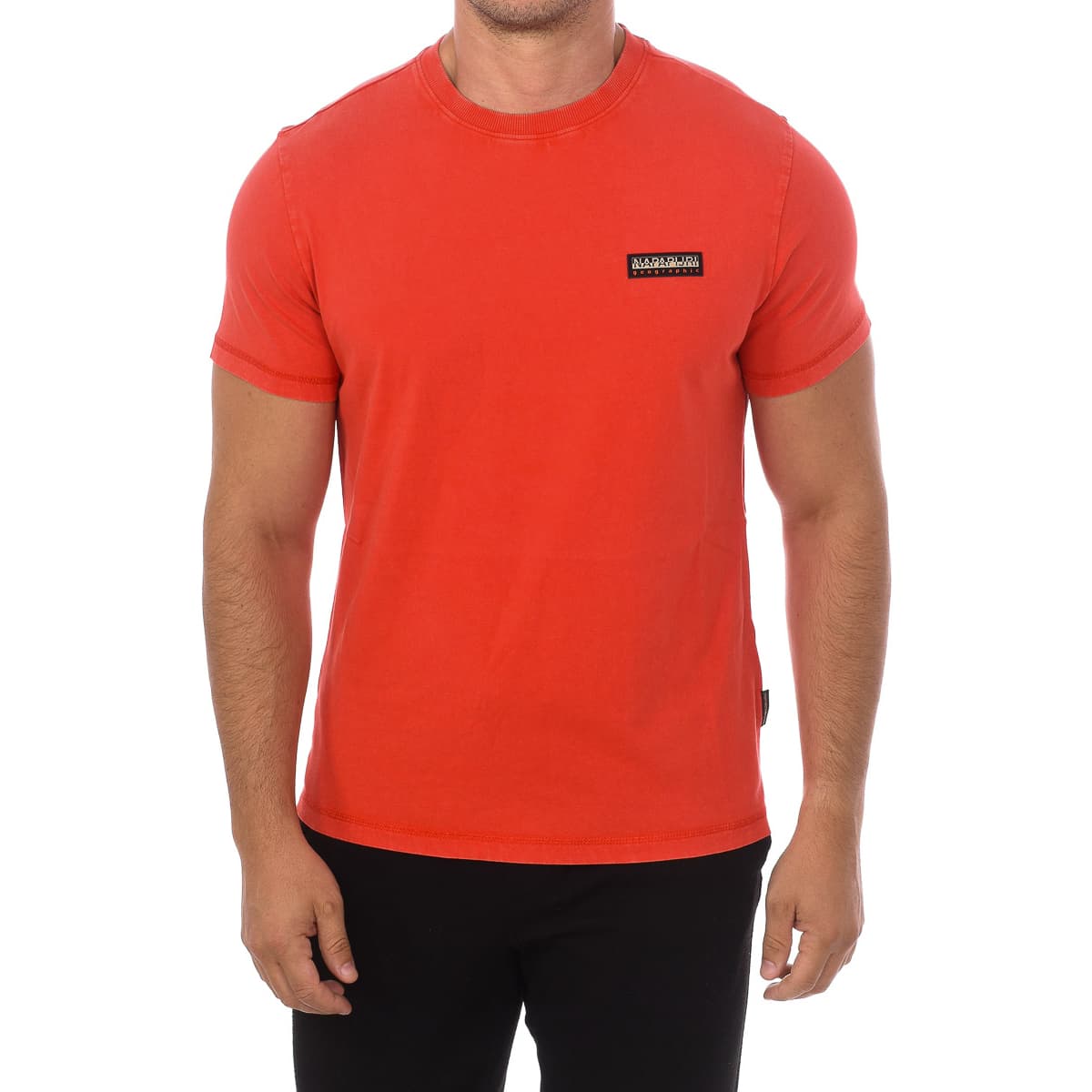 Men's T-Shirts Napapijri Red