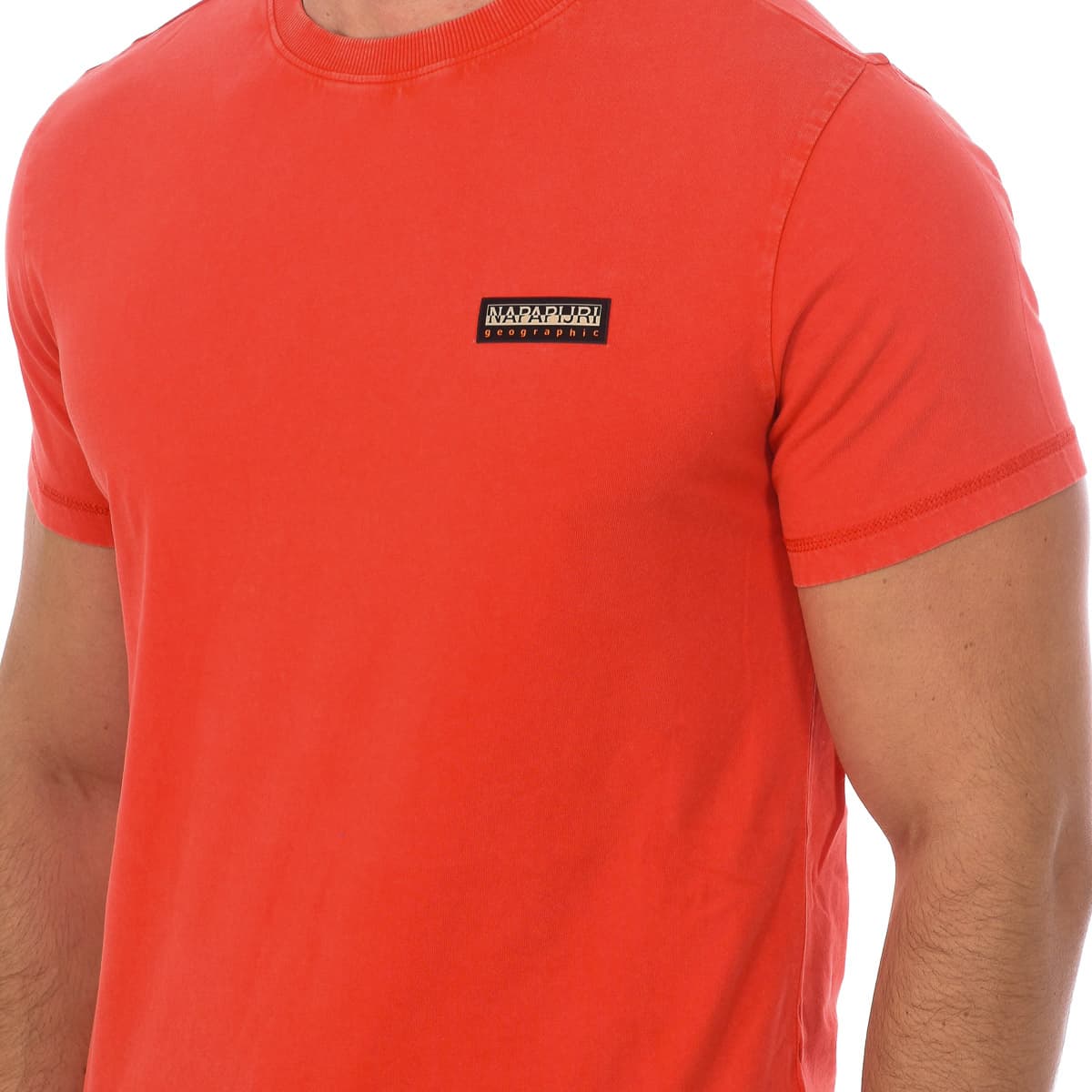 Men's T-Shirts Napapijri Red