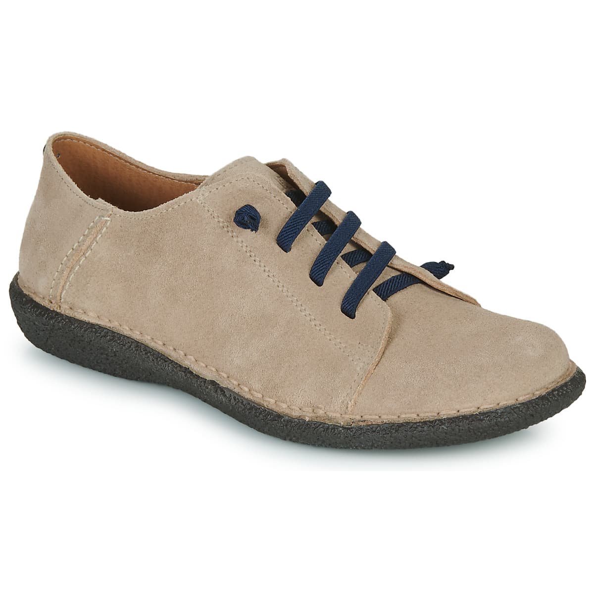 Women's Derby Shoes Casual Attitude Beige
