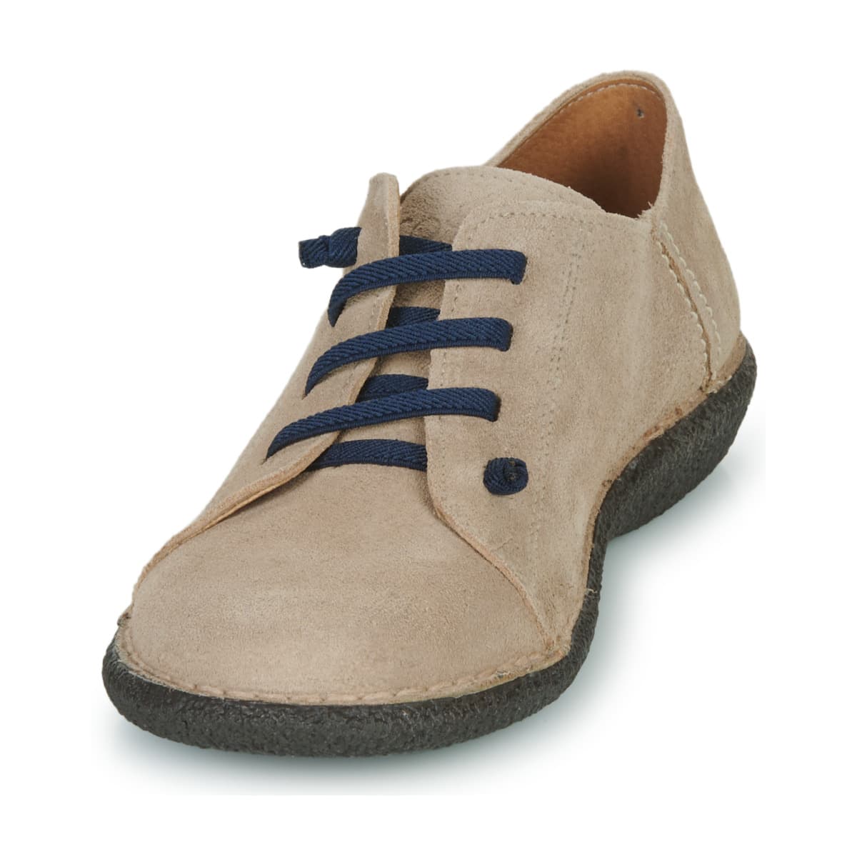 Women's Derby Shoes Casual Attitude Beige