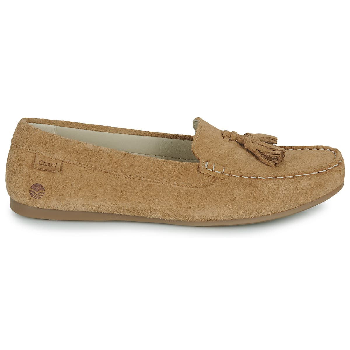 Women's Loafers Casual Attitude Beige