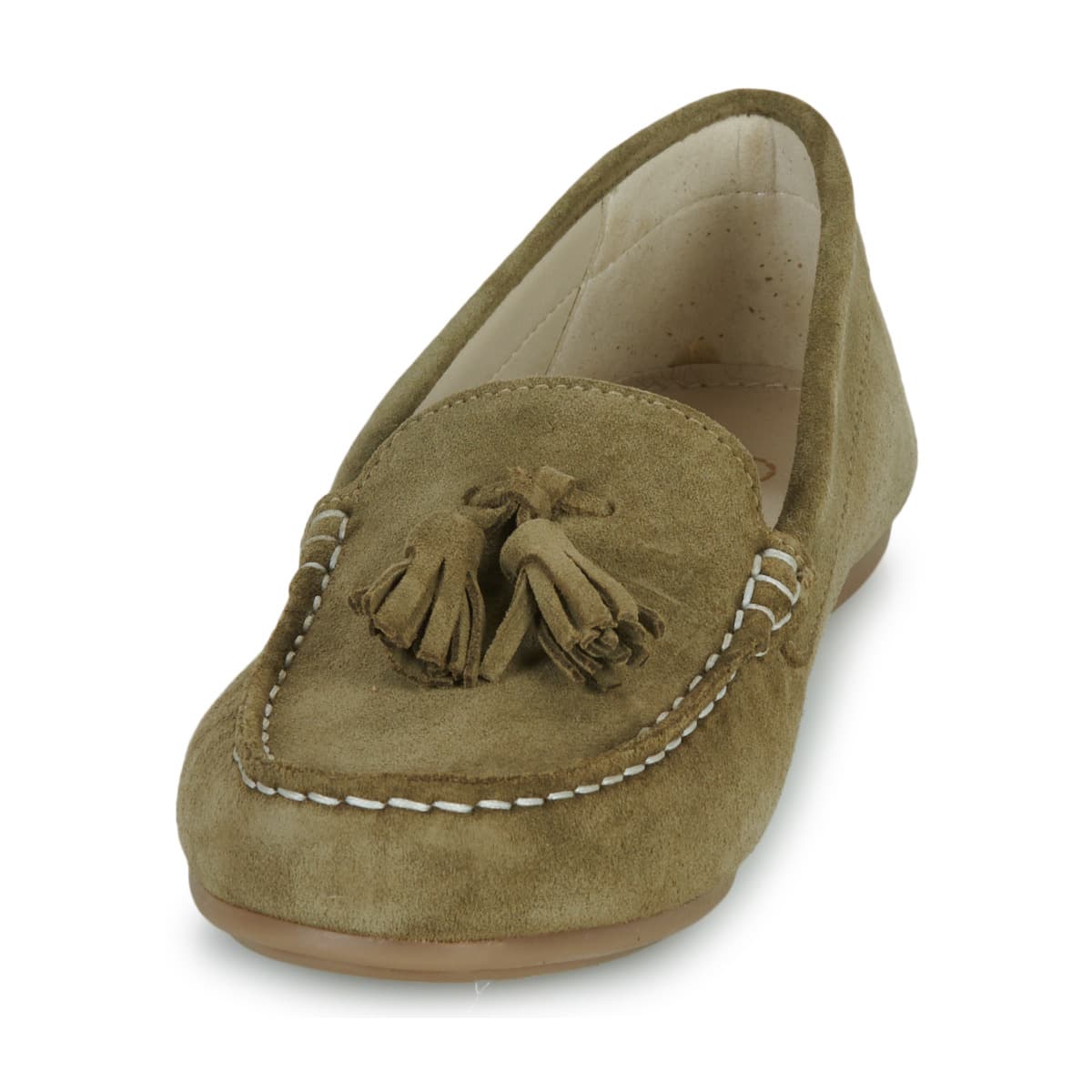 Women's Loafers Casual Attitude Khaki