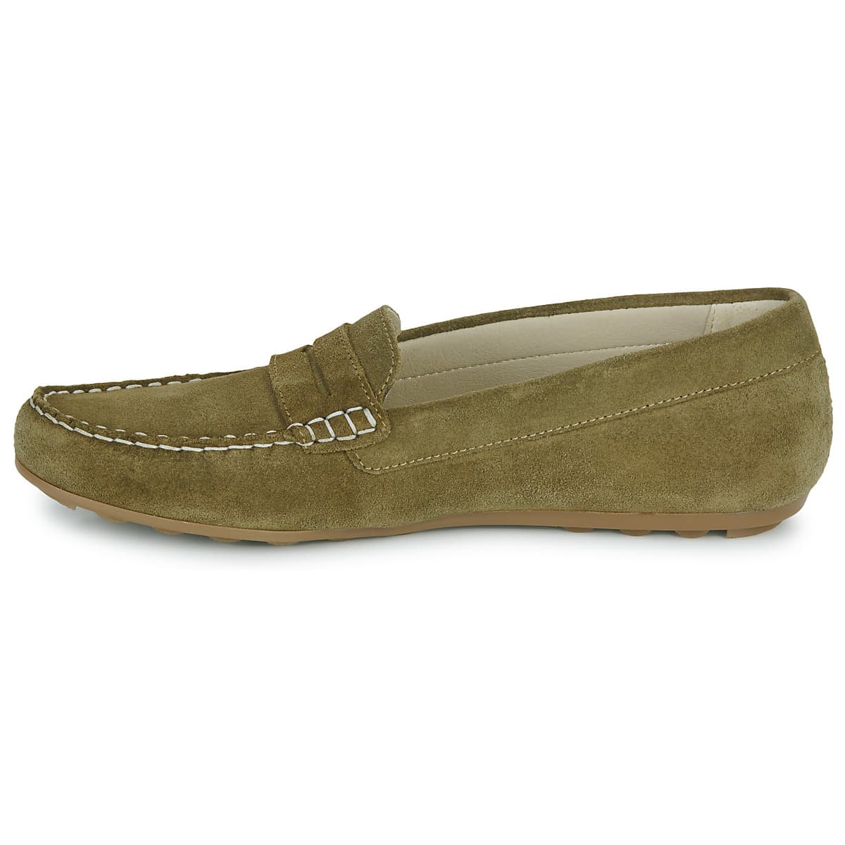 Women's Loafers Casual Attitude Khaki