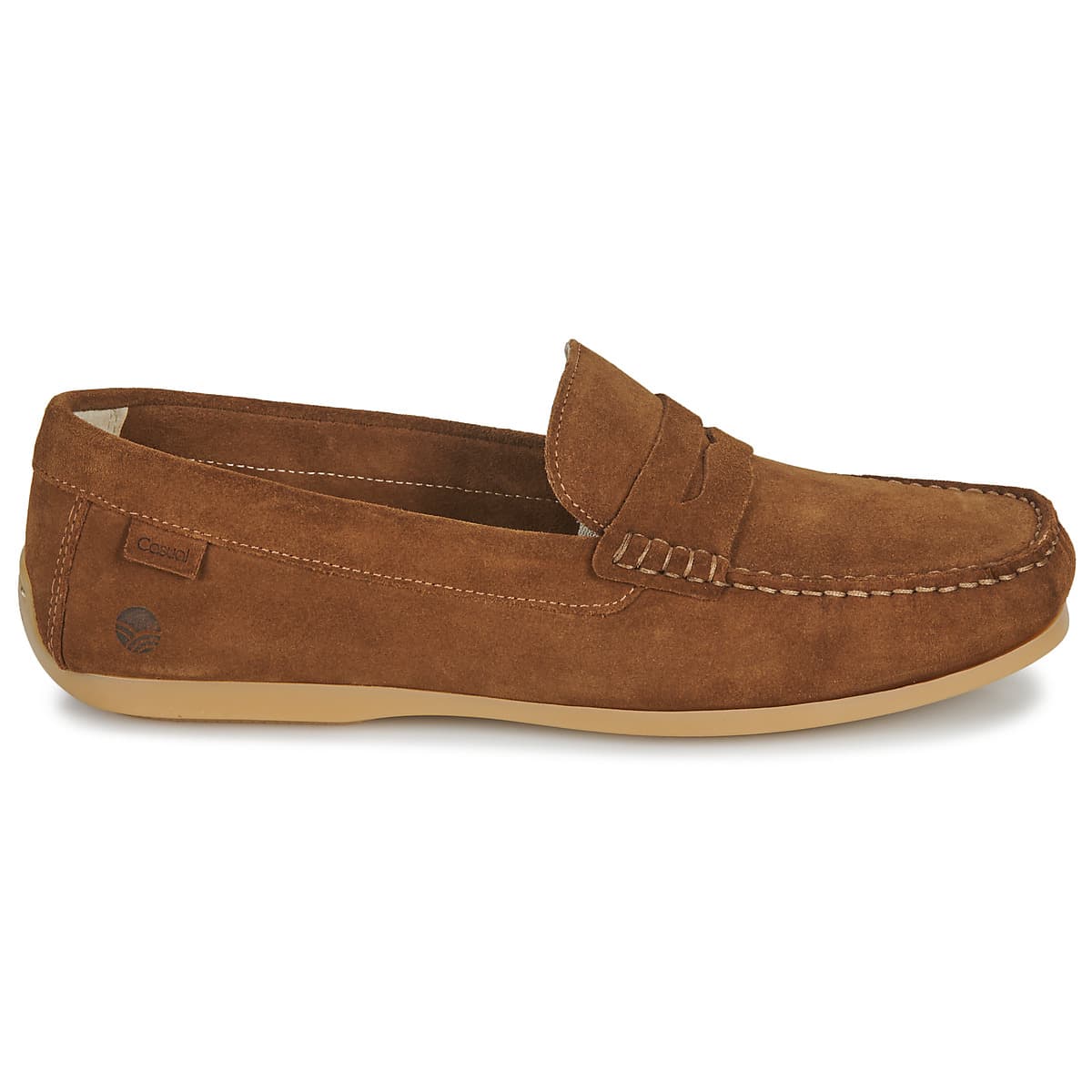 Men's Loafers Casual Attitude Brown