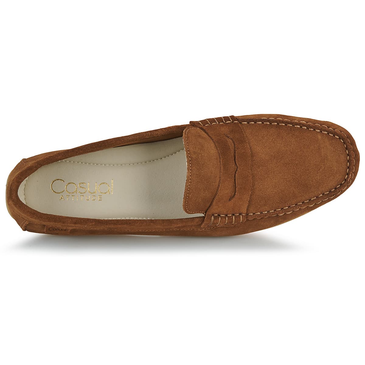 Men's Loafers Casual Attitude Brown