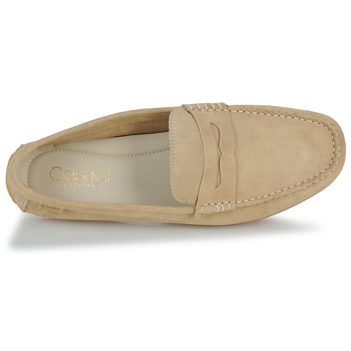 Men's Loafers Casual Attitude Beige
