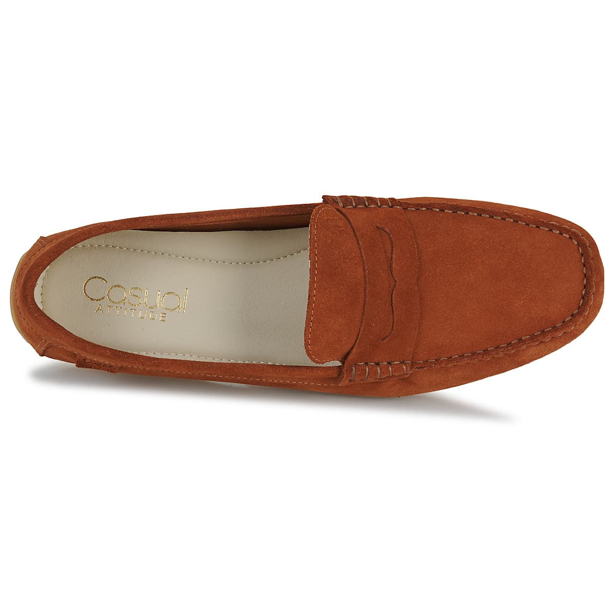 Men's Loafers Casual Attitude Brown