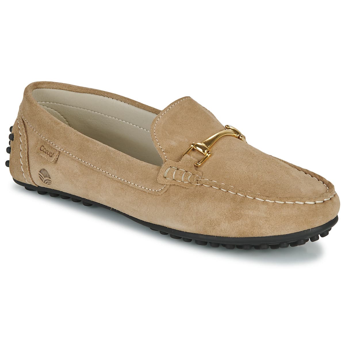 Women's Loafers Casual Attitude Beige