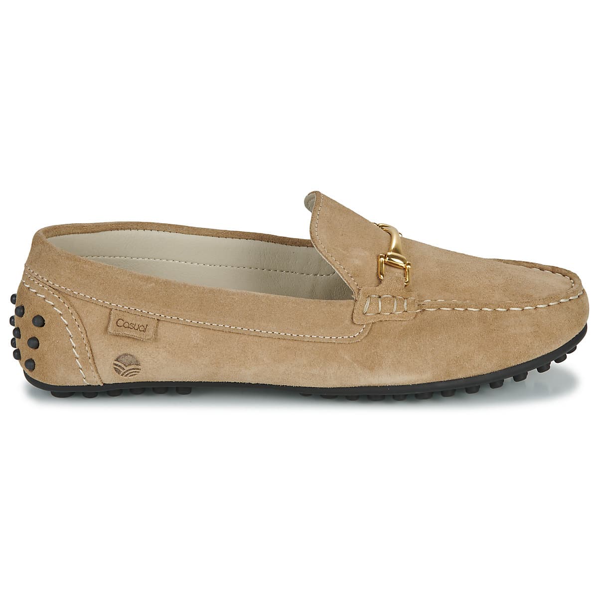 Women's Loafers Casual Attitude Beige