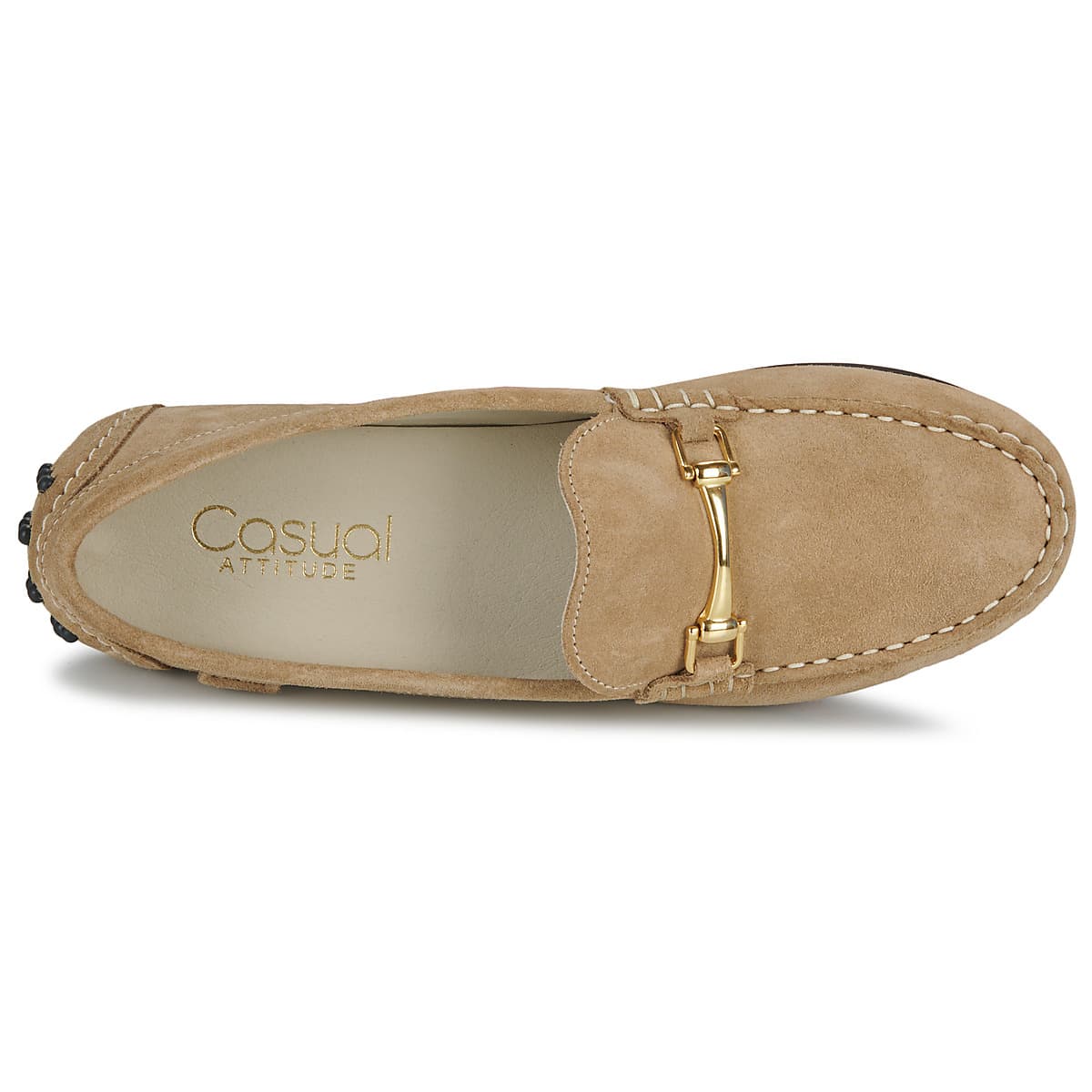 Women's Loafers Casual Attitude Beige