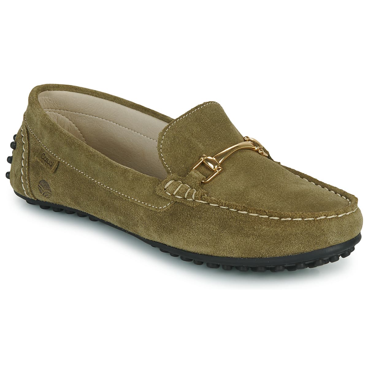 Women's Loafers Casual Attitude Khaki