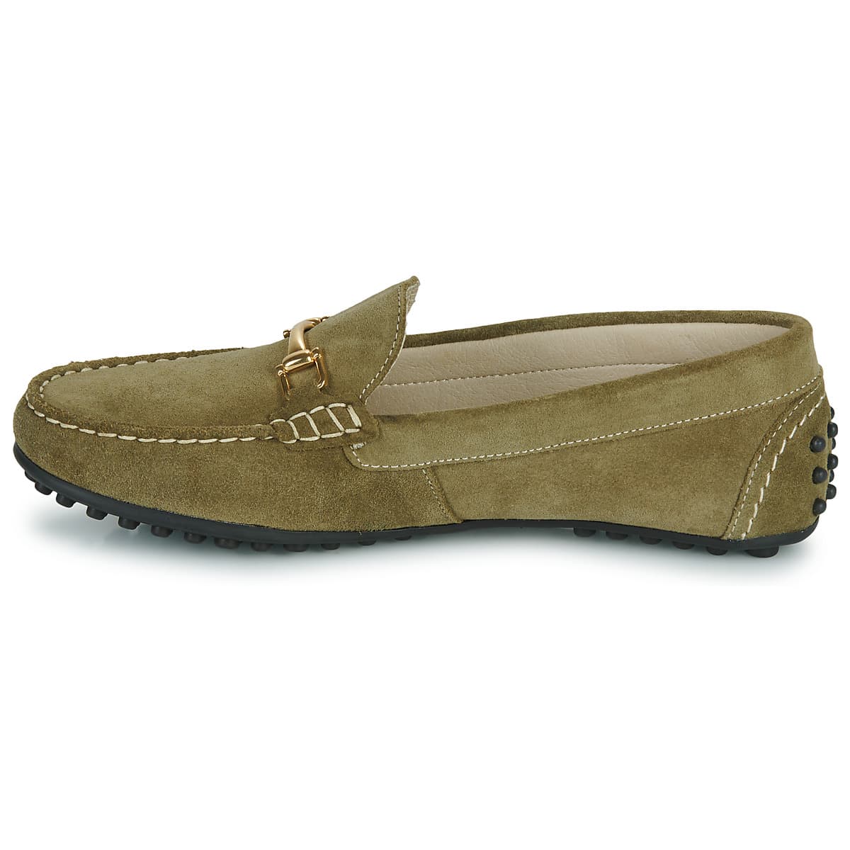 Women's Loafers Casual Attitude Khaki