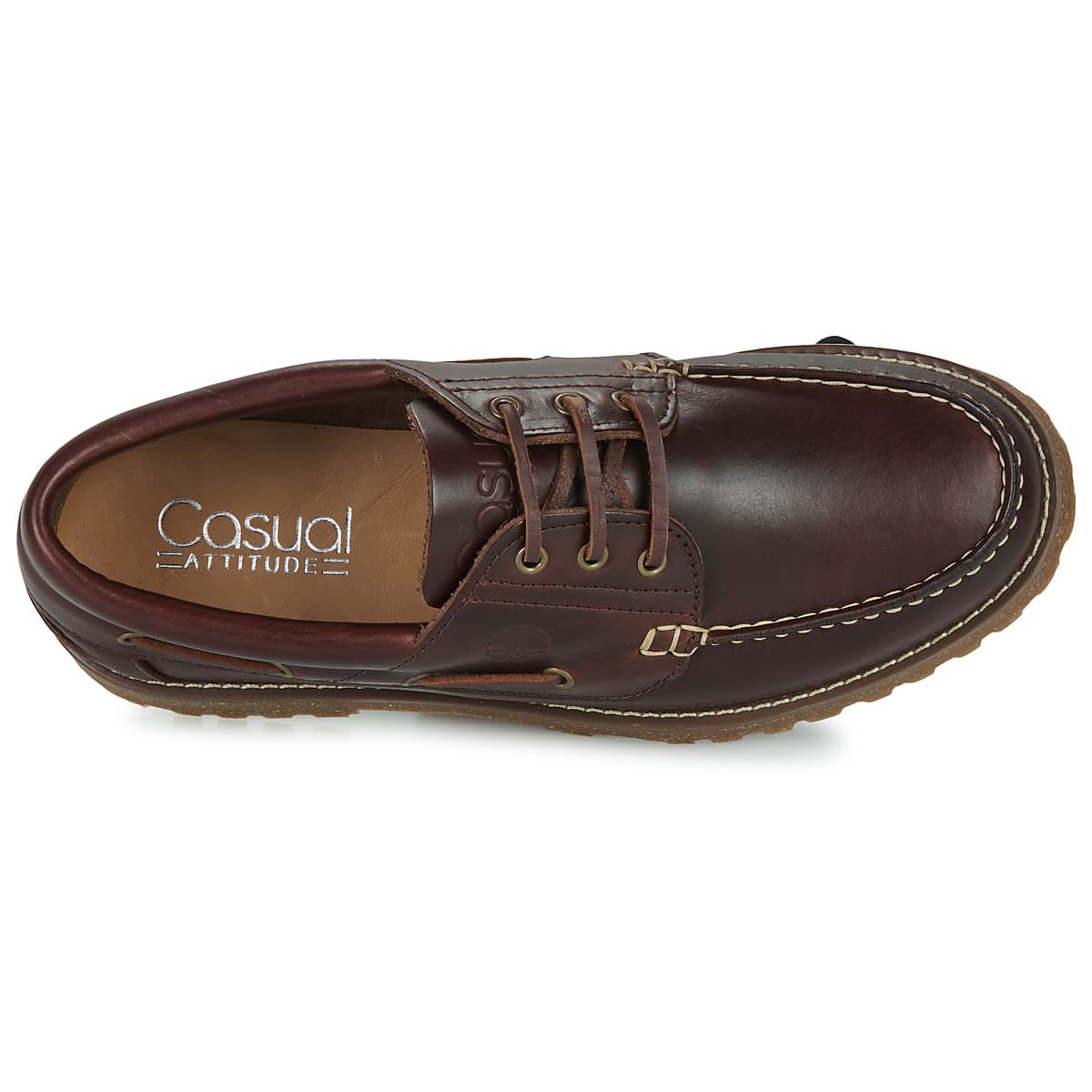 Men's Loafers Casual Attitude Brown