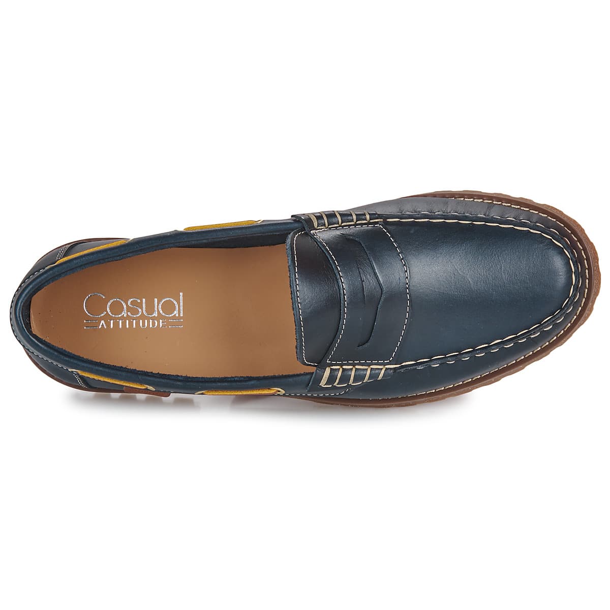 Men's Loafers Casual Attitude Blue