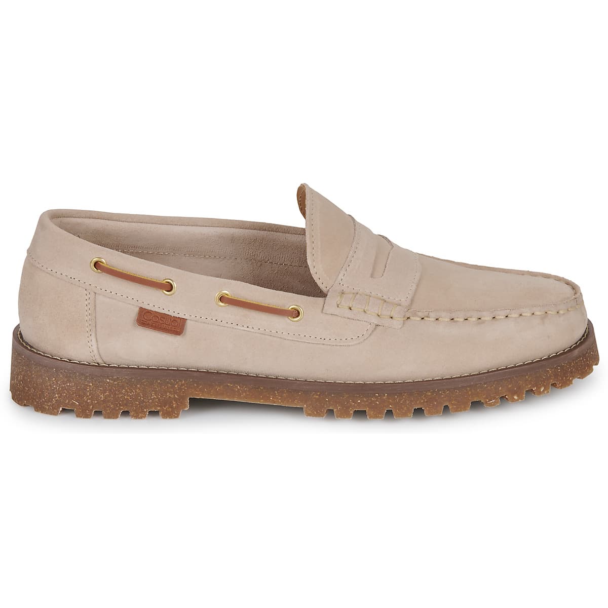 Men's Loafers Casual Attitude Beige