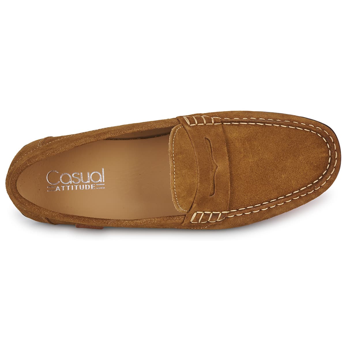 Men's Loafers Casual Attitude Brown
